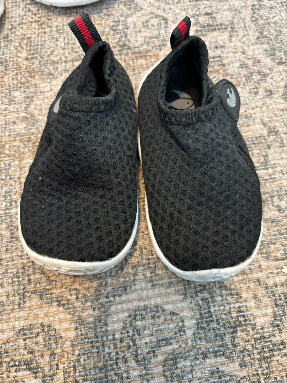 Kids Slip-On Athletic Shoes - Black